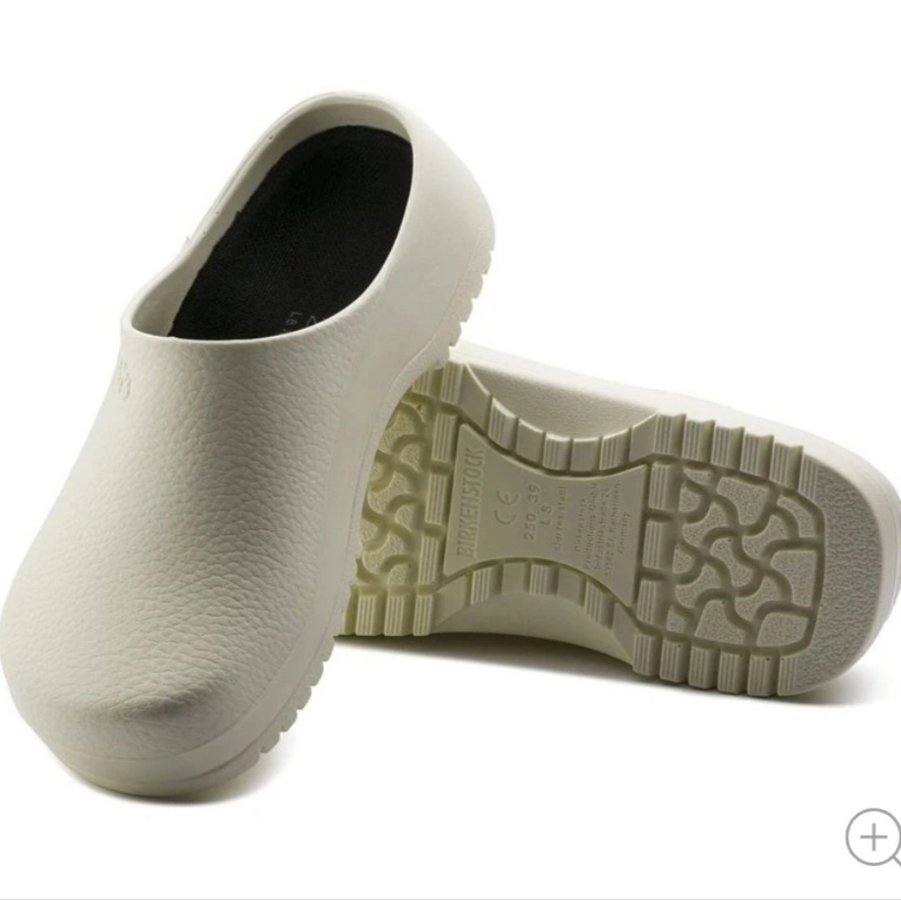 Birkenstock White Mules & Clogs